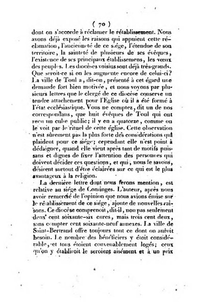 L'ami de la religion et du roi journal ecclesiastique, politique et litteraire