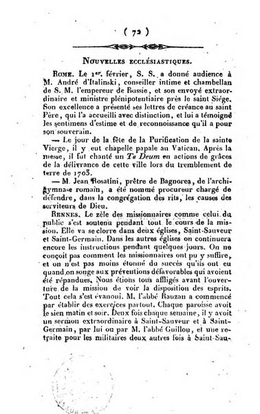 L'ami de la religion et du roi journal ecclesiastique, politique et litteraire