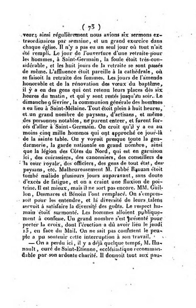 L'ami de la religion et du roi journal ecclesiastique, politique et litteraire