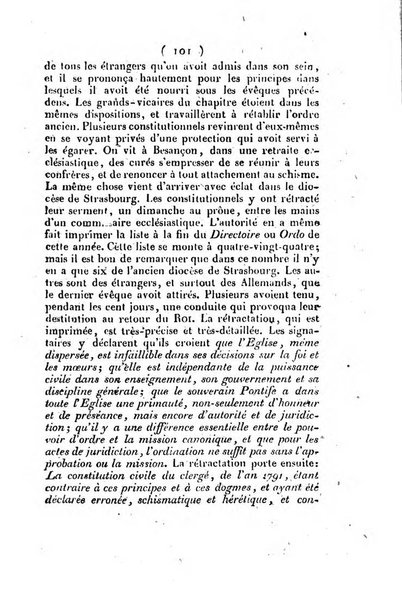 L'ami de la religion et du roi journal ecclesiastique, politique et litteraire