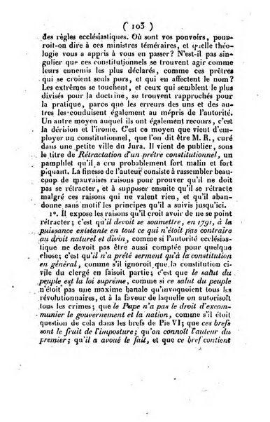 L'ami de la religion et du roi journal ecclesiastique, politique et litteraire