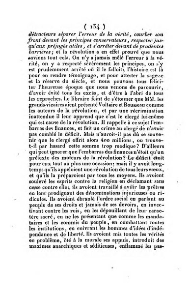 L'ami de la religion et du roi journal ecclesiastique, politique et litteraire