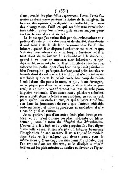 L'ami de la religion et du roi journal ecclesiastique, politique et litteraire