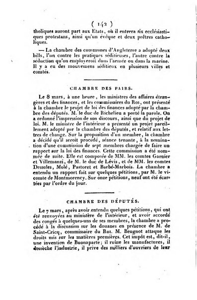 L'ami de la religion et du roi journal ecclesiastique, politique et litteraire