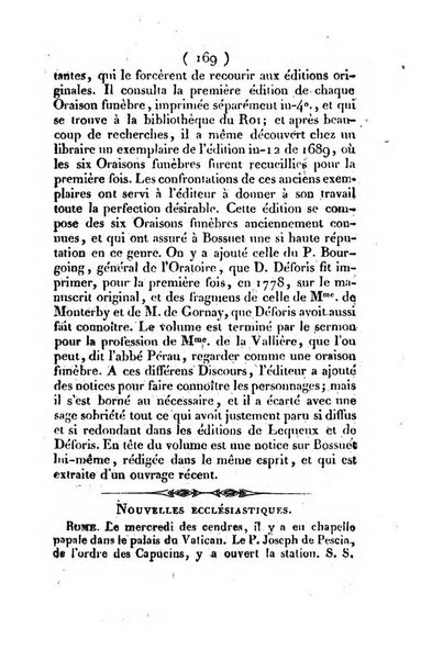 L'ami de la religion et du roi journal ecclesiastique, politique et litteraire