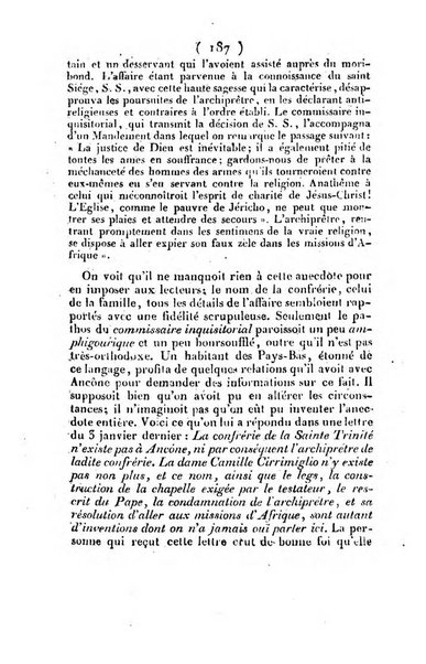 L'ami de la religion et du roi journal ecclesiastique, politique et litteraire