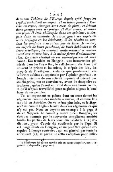 L'ami de la religion et du roi journal ecclesiastique, politique et litteraire