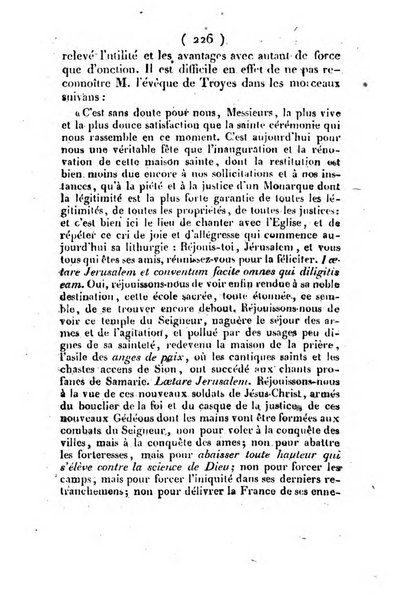 L'ami de la religion et du roi journal ecclesiastique, politique et litteraire