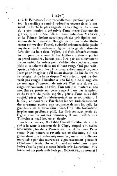 L'ami de la religion et du roi journal ecclesiastique, politique et litteraire