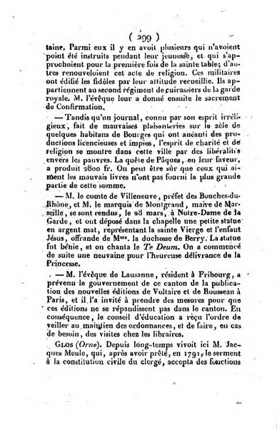 L'ami de la religion et du roi journal ecclesiastique, politique et litteraire