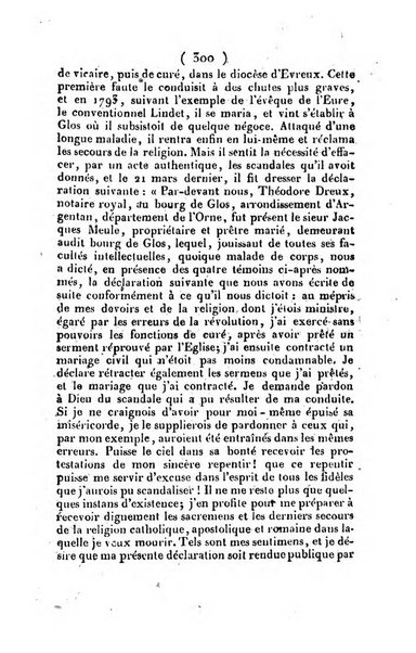 L'ami de la religion et du roi journal ecclesiastique, politique et litteraire