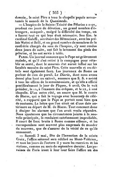 L'ami de la religion et du roi journal ecclesiastique, politique et litteraire