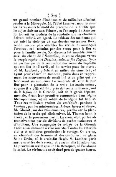 L'ami de la religion et du roi journal ecclesiastique, politique et litteraire