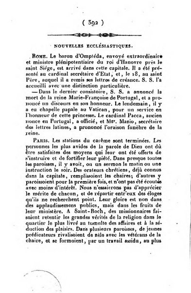 L'ami de la religion et du roi journal ecclesiastique, politique et litteraire