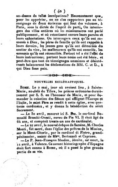 L'ami de la religion et du roi journal ecclesiastique, politique et litteraire