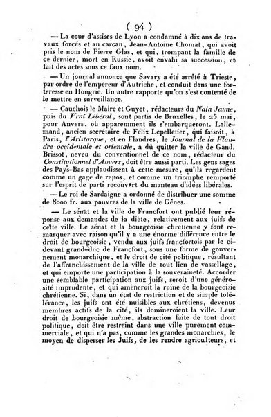 L'ami de la religion et du roi journal ecclesiastique, politique et litteraire