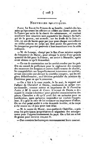 L'ami de la religion et du roi journal ecclesiastique, politique et litteraire