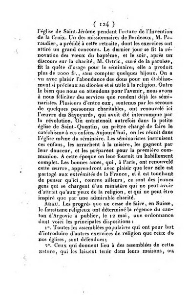 L'ami de la religion et du roi journal ecclesiastique, politique et litteraire