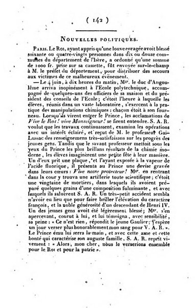 L'ami de la religion et du roi journal ecclesiastique, politique et litteraire