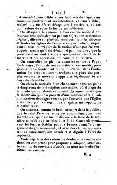 L'ami de la religion et du roi journal ecclesiastique, politique et litteraire