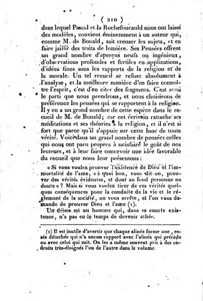 L'ami de la religion et du roi journal ecclesiastique, politique et litteraire