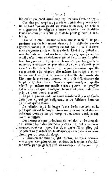 L'ami de la religion et du roi journal ecclesiastique, politique et litteraire