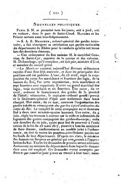 L'ami de la religion et du roi journal ecclesiastique, politique et litteraire