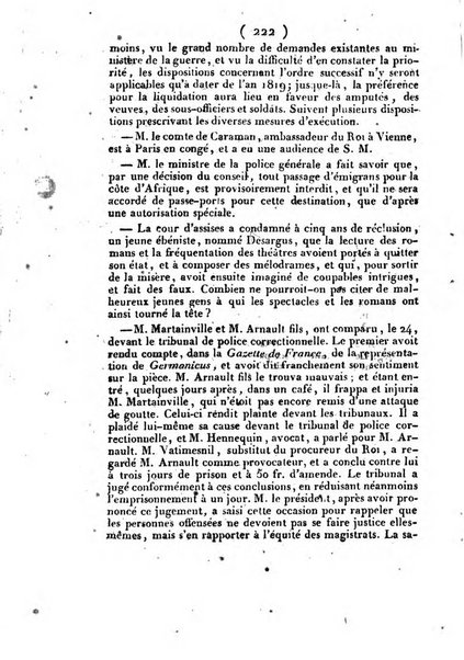 L'ami de la religion et du roi journal ecclesiastique, politique et litteraire