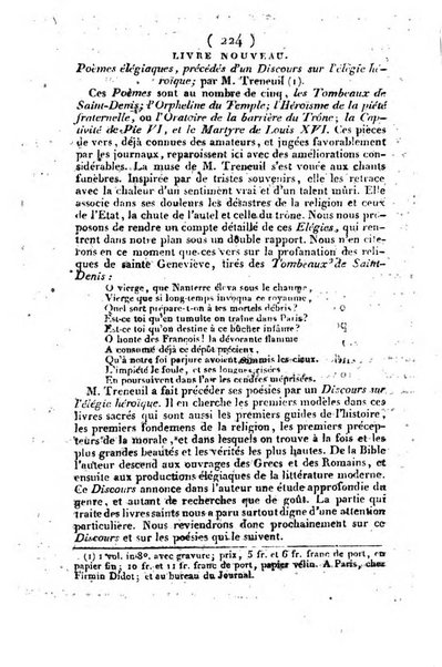 L'ami de la religion et du roi journal ecclesiastique, politique et litteraire