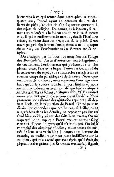 L'ami de la religion et du roi journal ecclesiastique, politique et litteraire