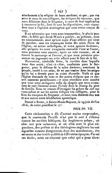 L'ami de la religion et du roi journal ecclesiastique, politique et litteraire