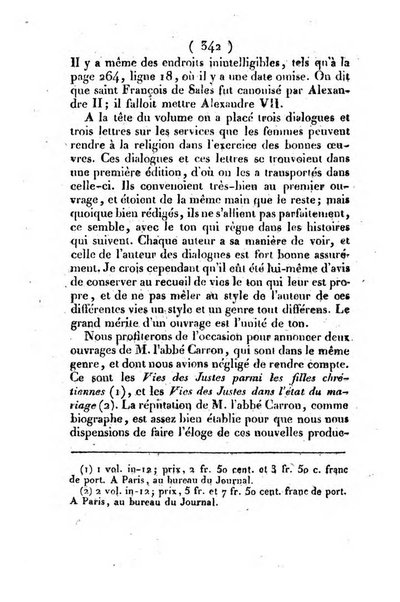 L'ami de la religion et du roi journal ecclesiastique, politique et litteraire