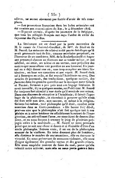 L'ami de la religion et du roi journal ecclesiastique, politique et litteraire