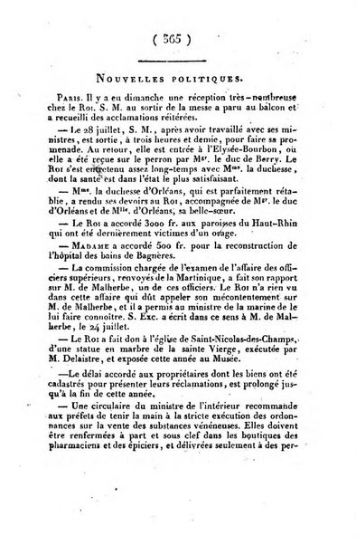 L'ami de la religion et du roi journal ecclesiastique, politique et litteraire