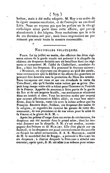 L'ami de la religion et du roi journal ecclesiastique, politique et litteraire