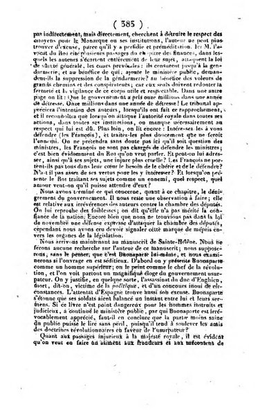 L'ami de la religion et du roi journal ecclesiastique, politique et litteraire