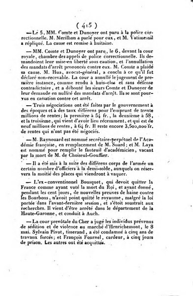 L'ami de la religion et du roi journal ecclesiastique, politique et litteraire