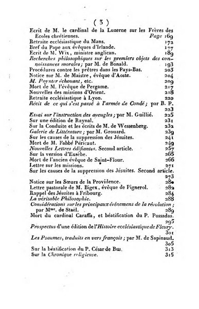 L'ami de la religion et du roi journal ecclesiastique, politique et litteraire