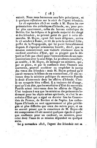 L'ami de la religion et du roi journal ecclesiastique, politique et litteraire