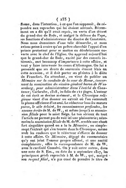 L'ami de la religion et du roi journal ecclesiastique, politique et litteraire