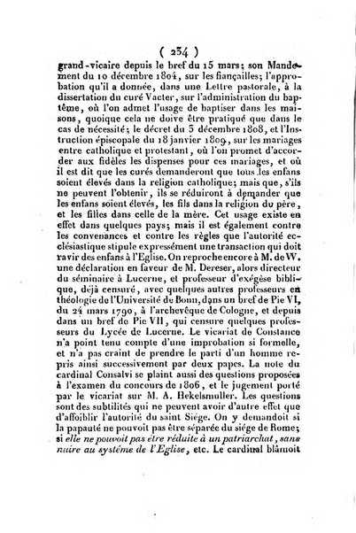 L'ami de la religion et du roi journal ecclesiastique, politique et litteraire