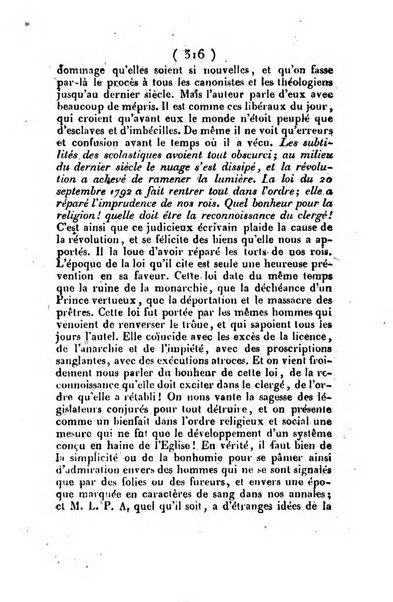 L'ami de la religion et du roi journal ecclesiastique, politique et litteraire