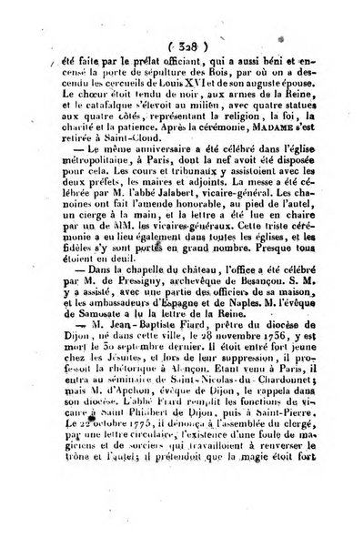 L'ami de la religion et du roi journal ecclesiastique, politique et litteraire