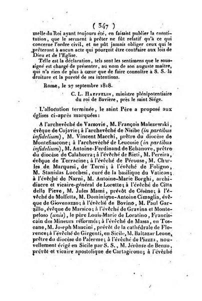 L'ami de la religion et du roi journal ecclesiastique, politique et litteraire