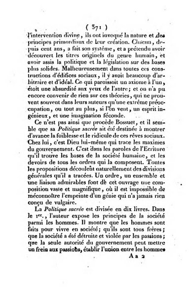 L'ami de la religion et du roi journal ecclesiastique, politique et litteraire