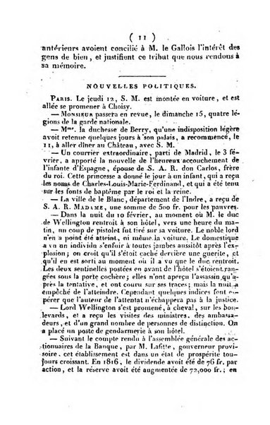 L'ami de la religion et du roi journal ecclesiastique, politique et litteraire