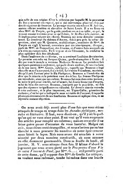 L'ami de la religion et du roi journal ecclesiastique, politique et litteraire