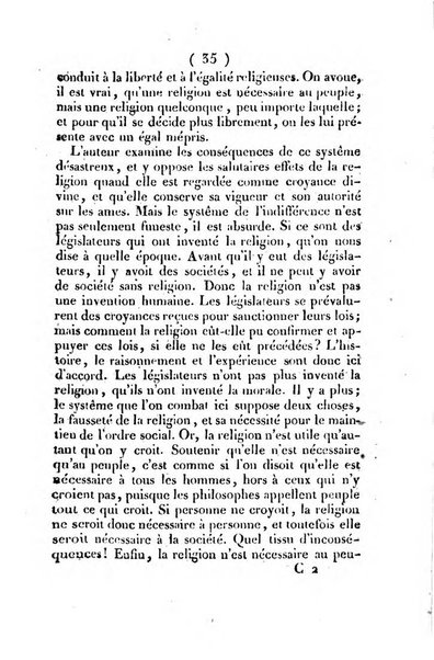 L'ami de la religion et du roi journal ecclesiastique, politique et litteraire