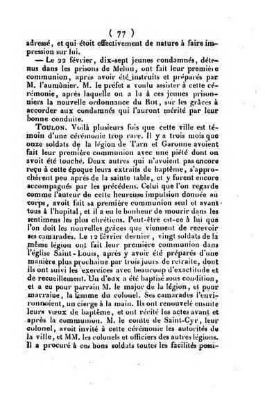 L'ami de la religion et du roi journal ecclesiastique, politique et litteraire