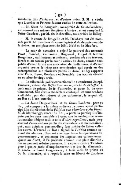 L'ami de la religion et du roi journal ecclesiastique, politique et litteraire